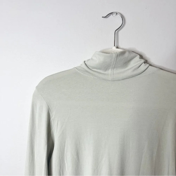 Universal Standard Jersey Turtleneck in Mineral Gray - Picture 7 of 8